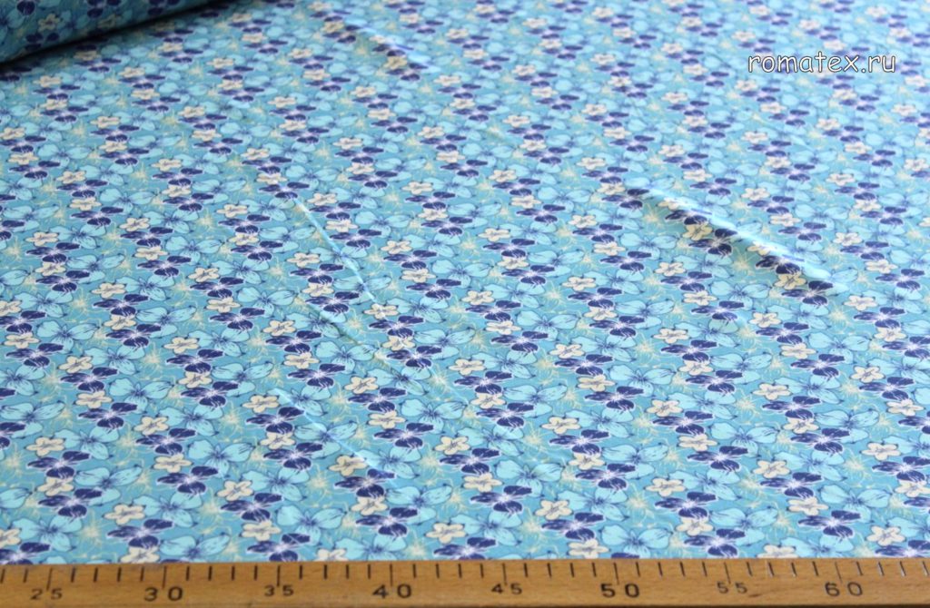 штапель вензель джинс голубой штапель вензель джинс голубой